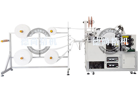 KN95四合一全自動(dòng)口罩機(jī)生產(chǎn)設(shè)備多少錢一套？